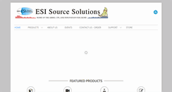 Desktop Screenshot of esisourcesolutions.com