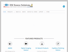 Tablet Screenshot of esisourcesolutions.com